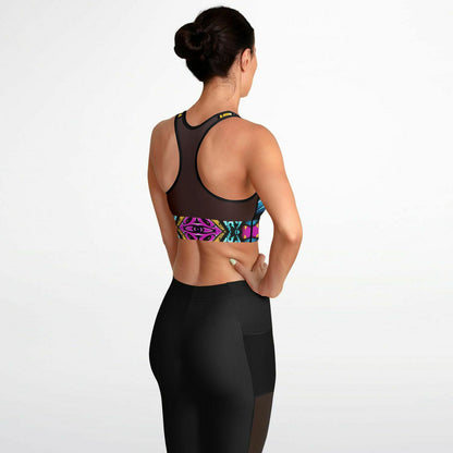Urban Concept Mesh Padded Sports Bra