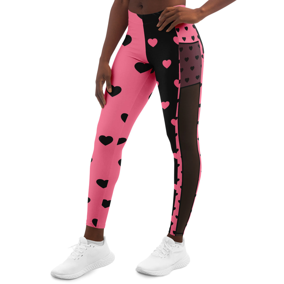 Heart And Soul Mesh Pocket Legging