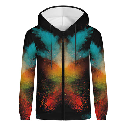 Chalk The Rainbow Lightweight Zippie