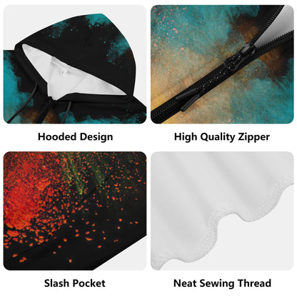 Chalk The Rainbow Lightweight Zippie