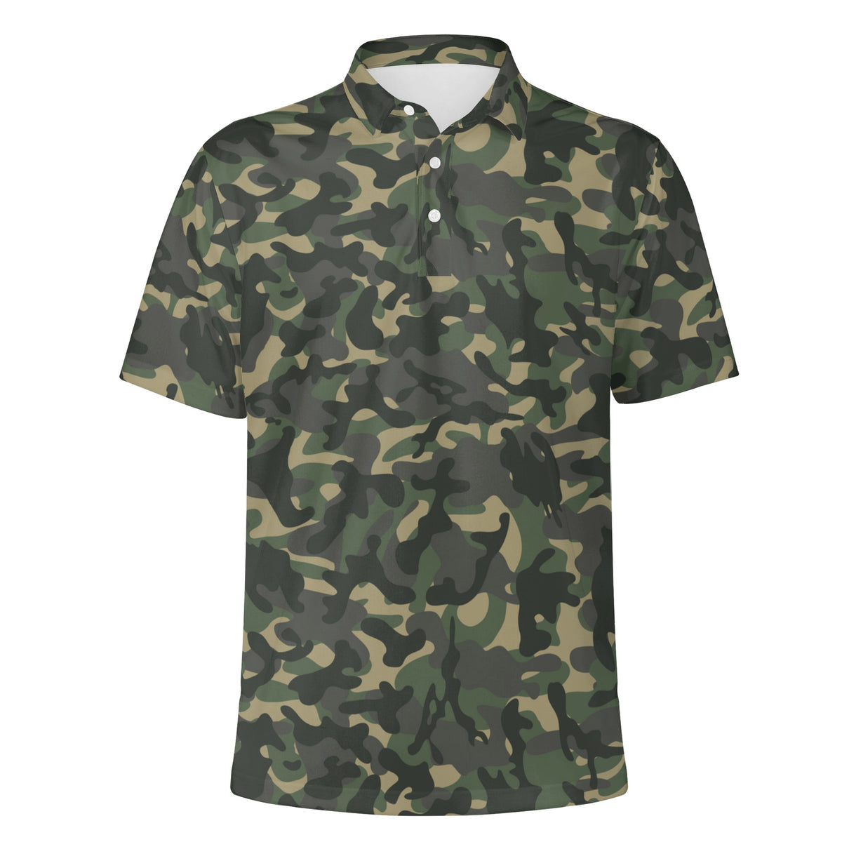 Woodland Camo Polo