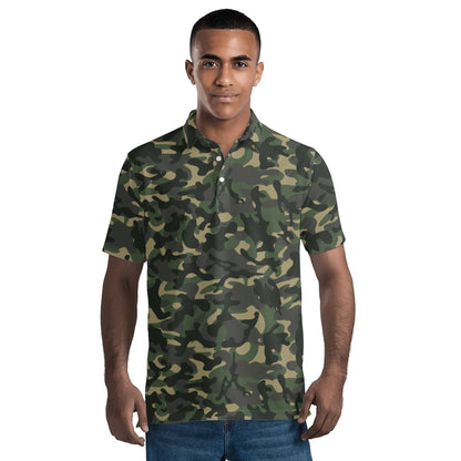 Woodland Camo Polo