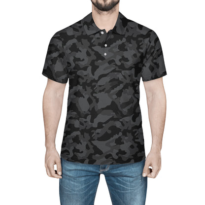 Black Camo Polo