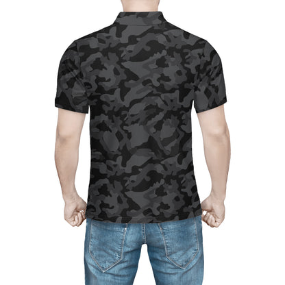 Black Camo Polo