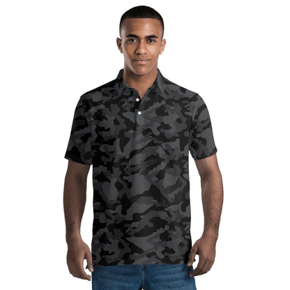 Black Camo Polo