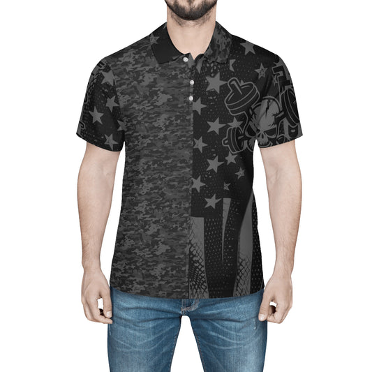 America AF Camo Mix Polo