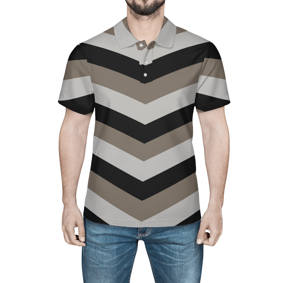 Chevron Earth Polo