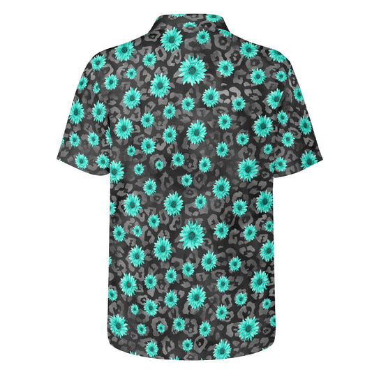 CamoTeal Tee Polo