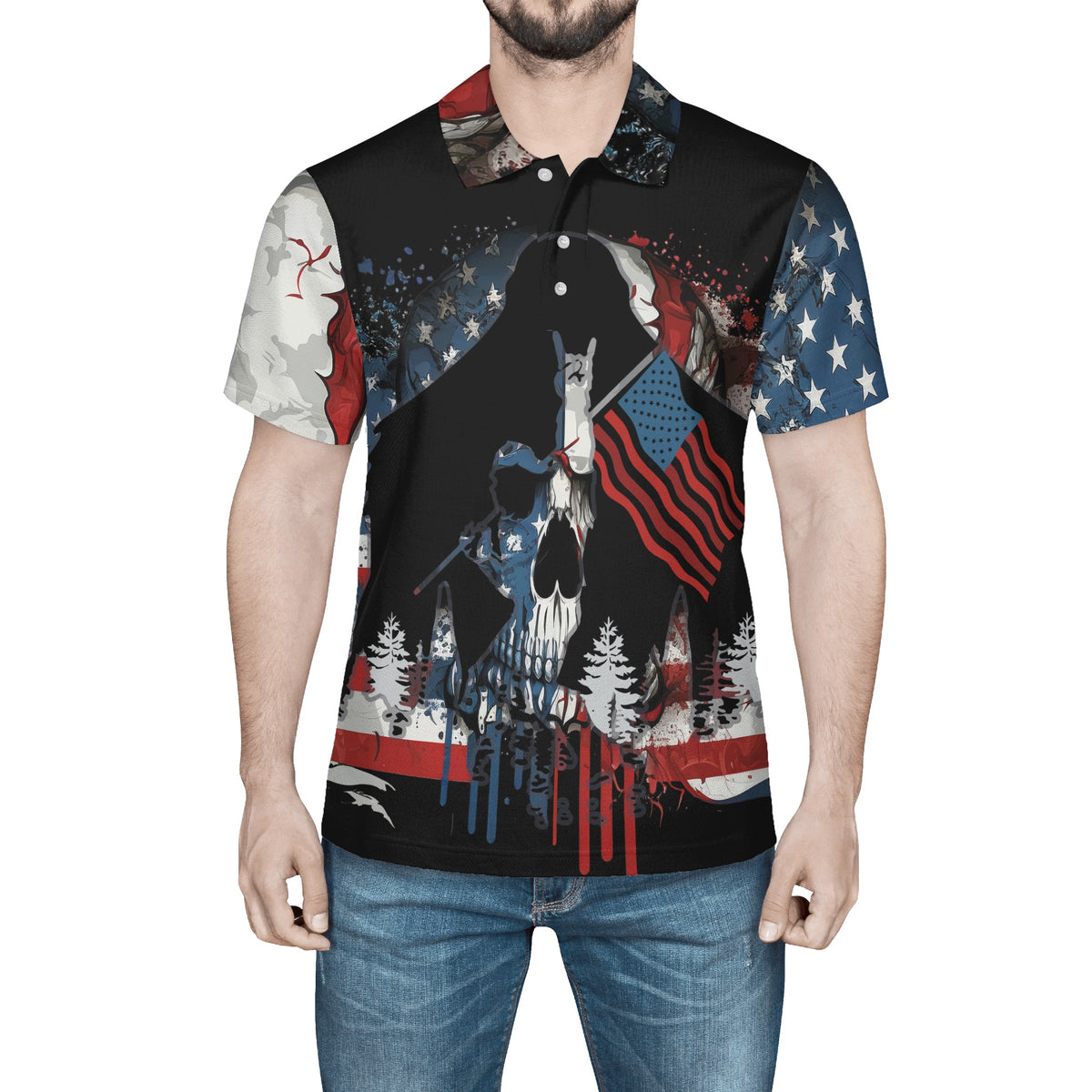 PatriotSquatch Polo