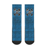 Fighter Flight Electric Blue Crew Socks