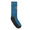 Fighter Flight Electric Blue Crew Socks