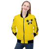 Alternated Bomber Jacket Womens