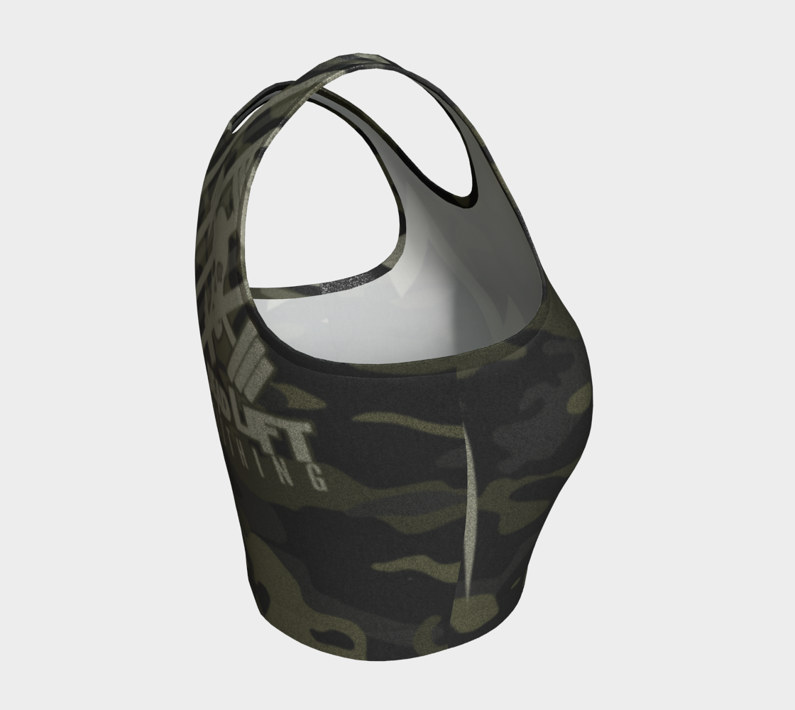 CamoUp Crop Top
