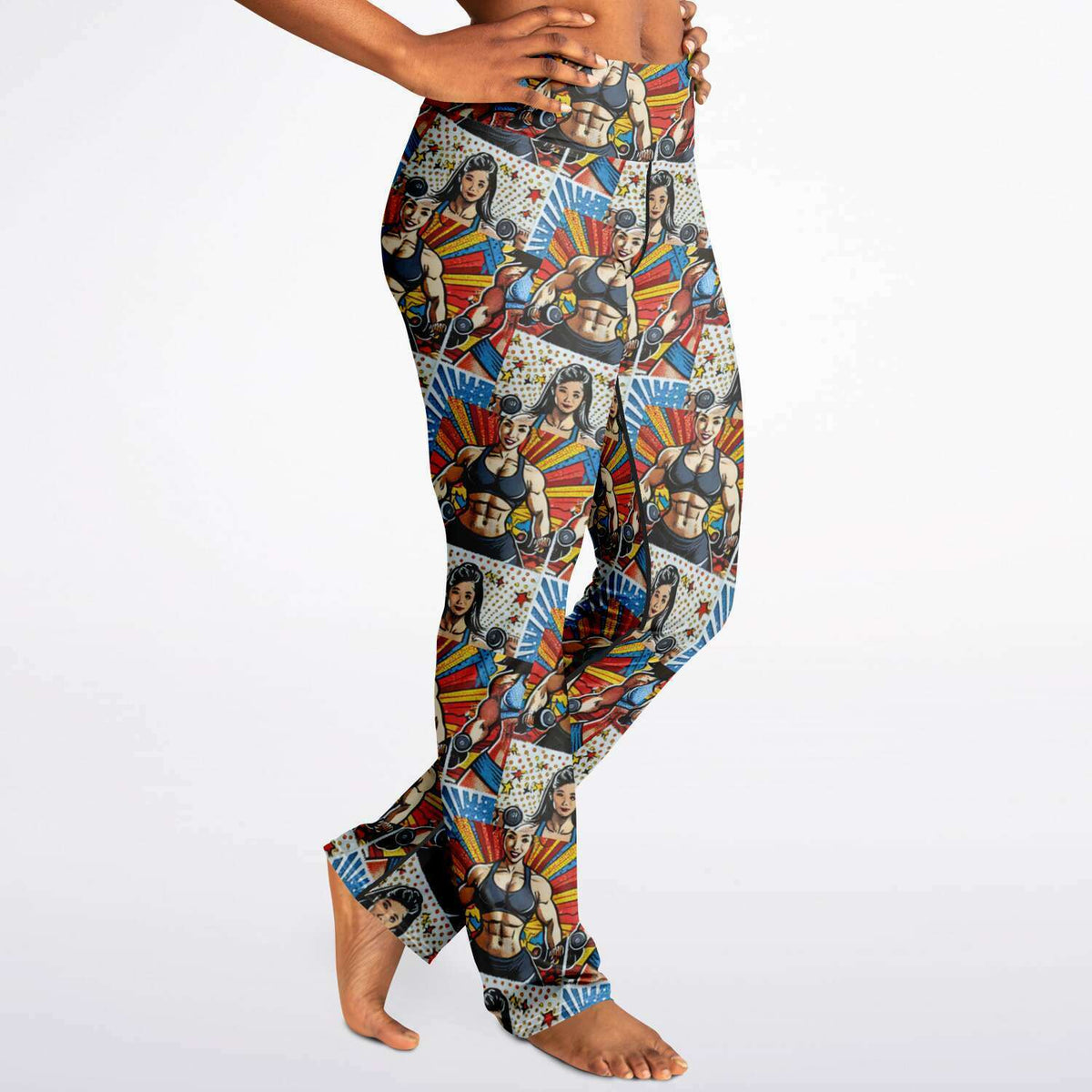 Pop Art AI Flare Leggings