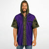 Gangster Glam Hooded Baseball Jersey