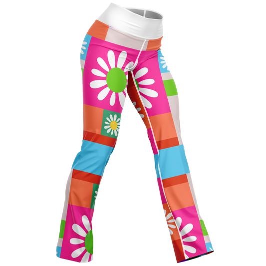 Hip Daisy Flare Leggings