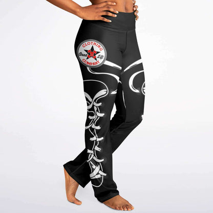 Chucks Black Flare Leggings