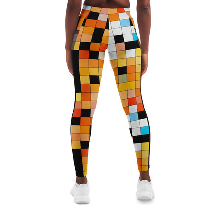 Puzzling Mesh Pocket Legging