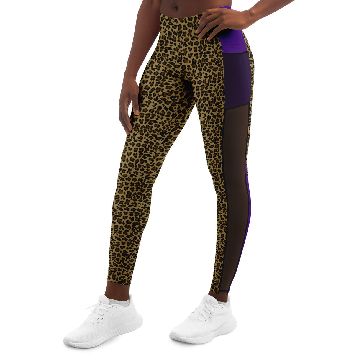 Gangster Glam Mesh Pocket Legging