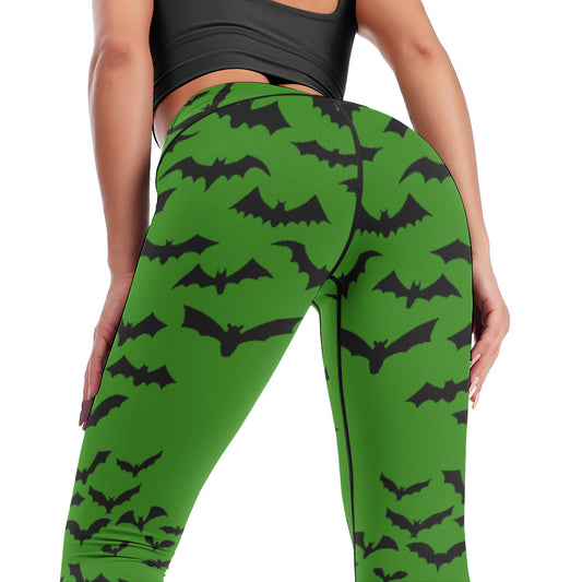 Batty Green Yoga Pants