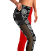 Inky Paisley Remix Mesh Pocket Legging