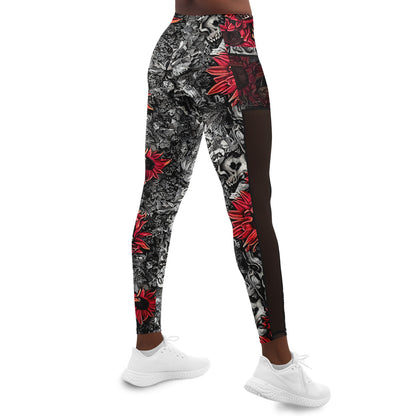 RoseCranial Mesh Pocket Legging