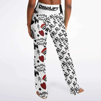 Merry, Bright and Fa La La! Flare Leggings