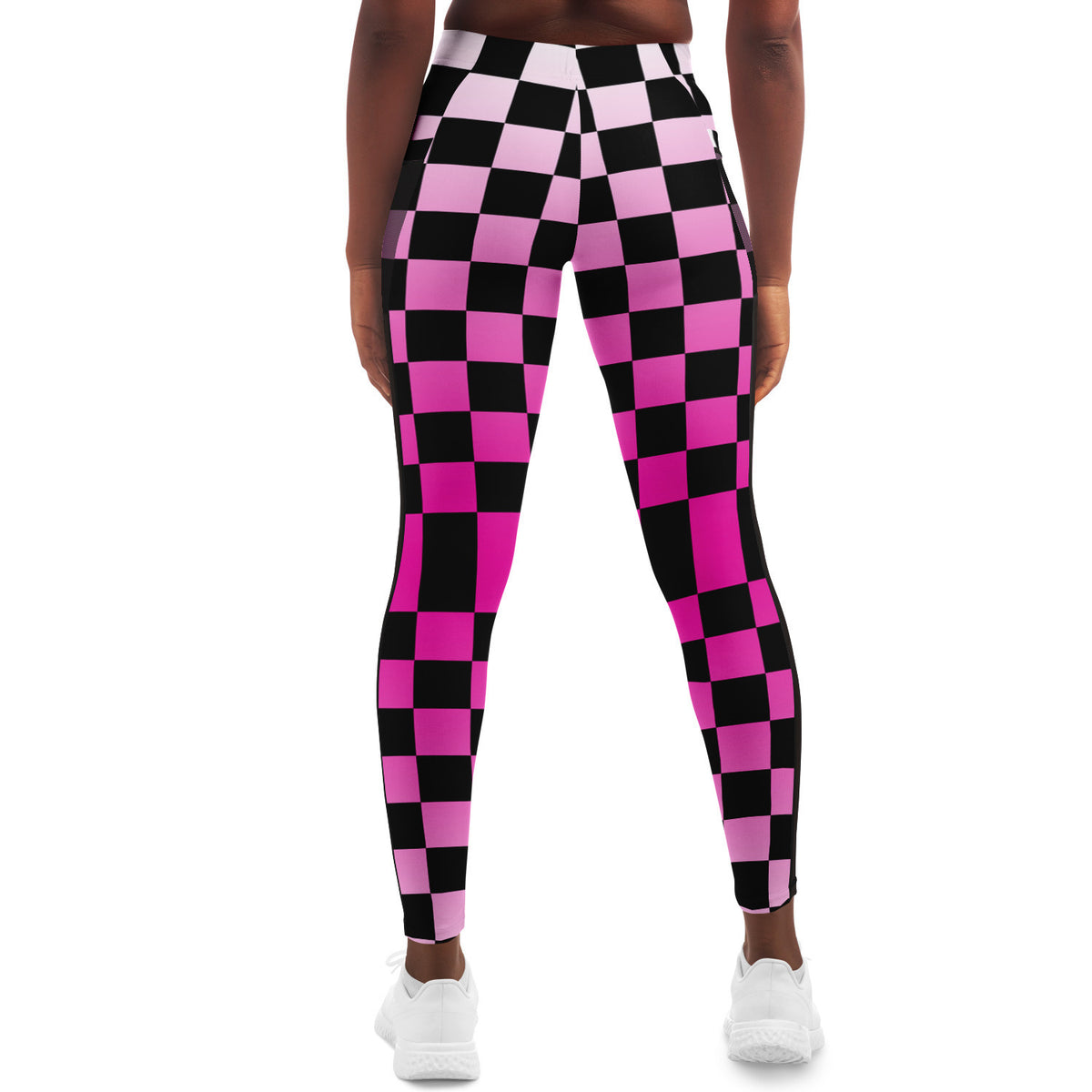 CheckOut The Mirror PINK Mesh Pocket Legging