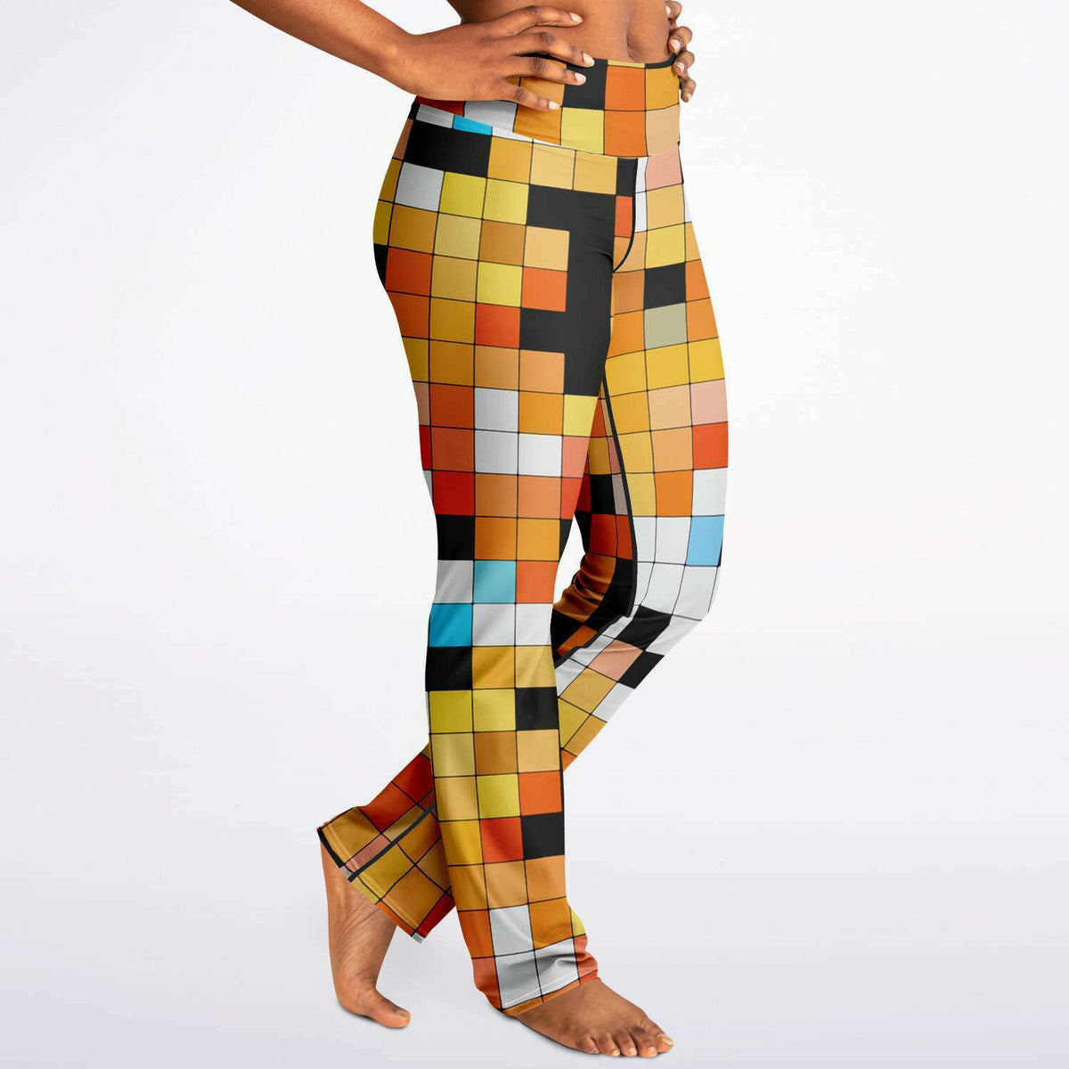 Puzzled Flare Leggings