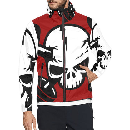 Alternated Hooded Windbreaker