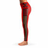 Inky Paisley Remix Mesh Pocket Legging