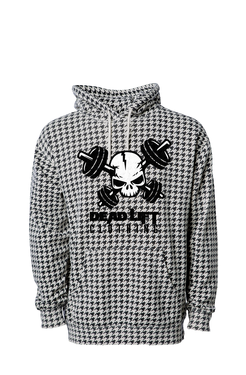 Alternated Houndstooth Hoodie