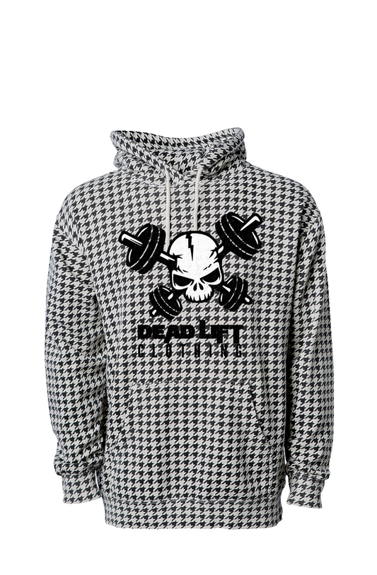 Alternated Houndstooth Hoodie
