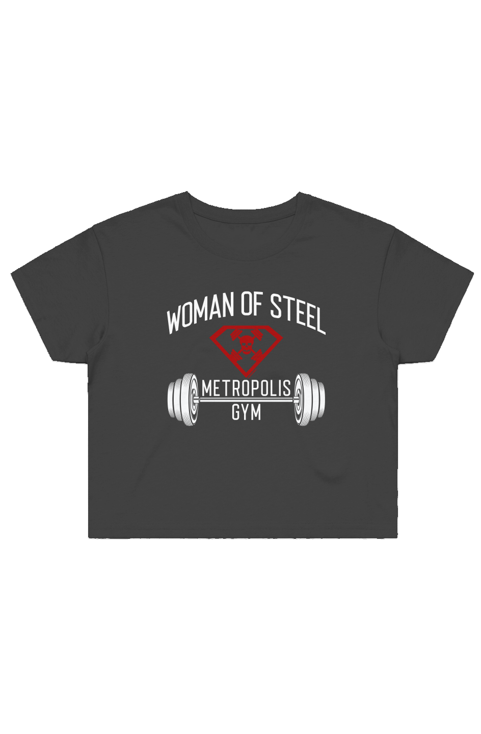Metropolis Gym WOMAN Street Crop Tee