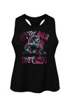 Strong B*tch Racerback Cropped Tank