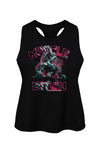 Muscle B*tch Racerback Cropped Tank