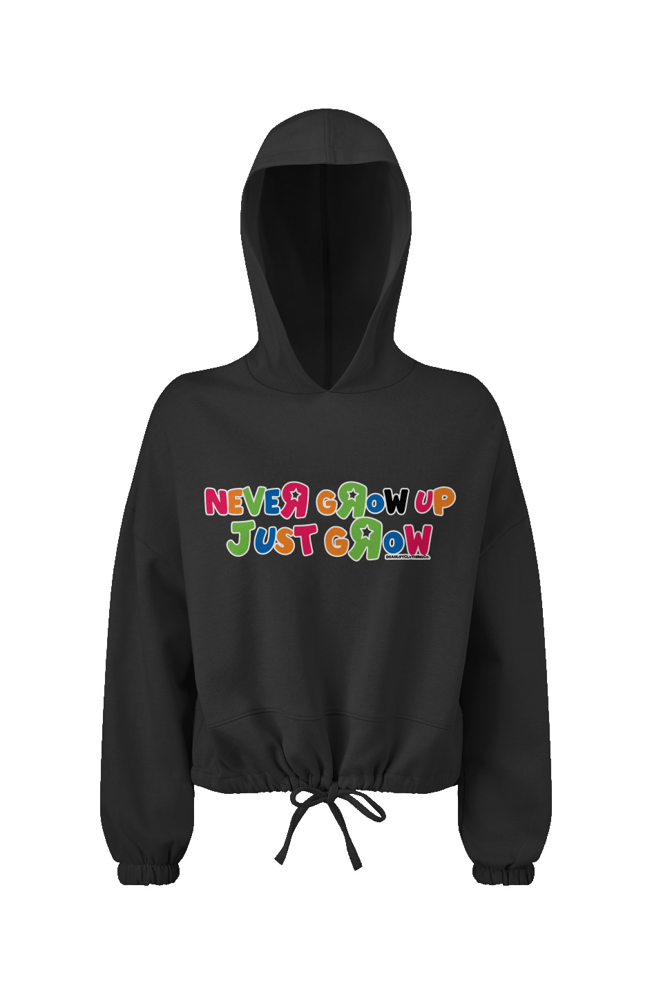 ToysRUs Cropped Oversize Hooded Sweatshirt