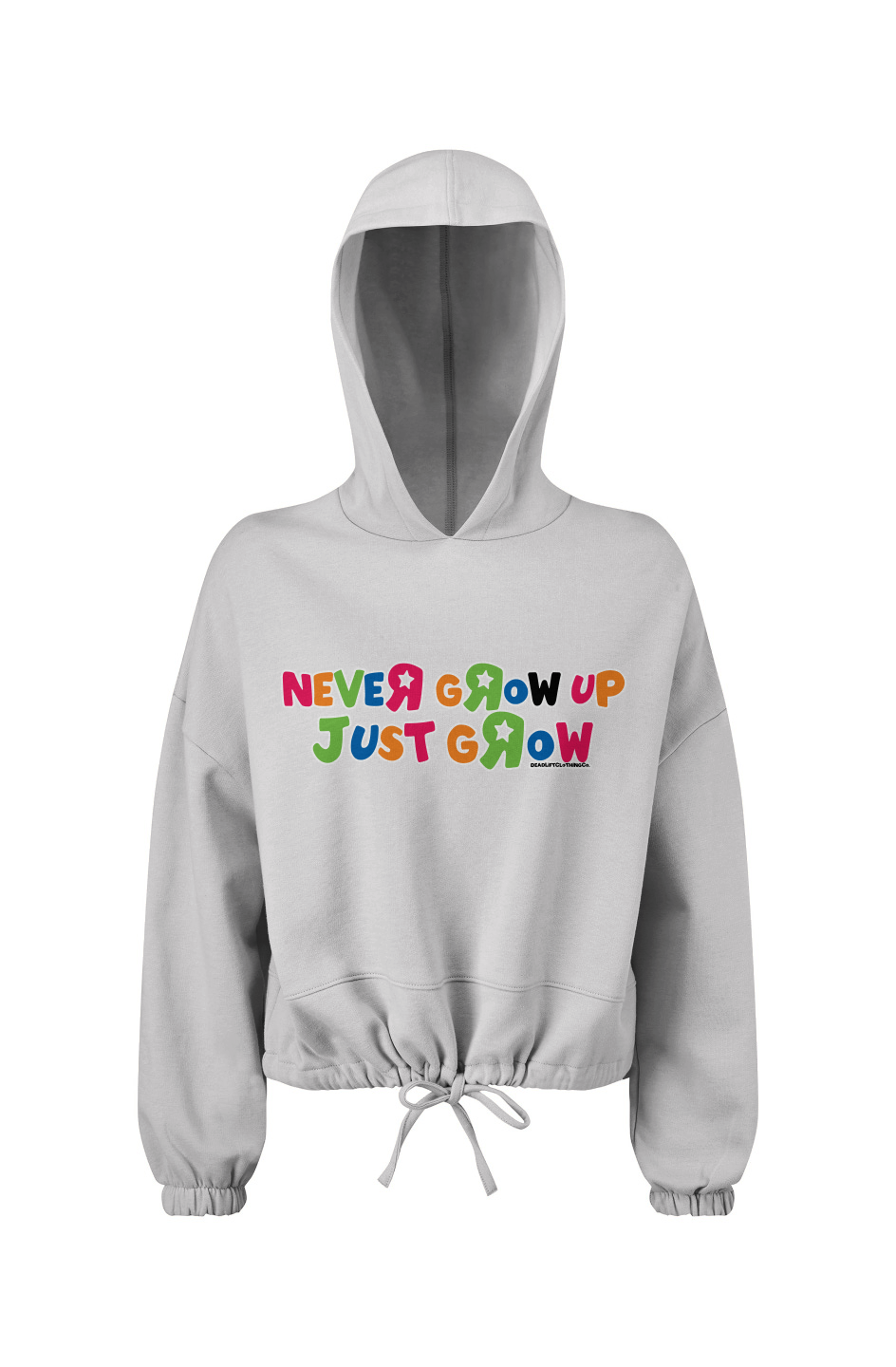 ToysRUs Cropped Oversize Hooded Sweatshirt