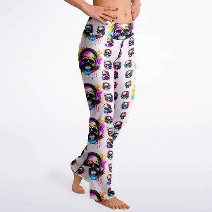 Music Is Dead Flare Leggings