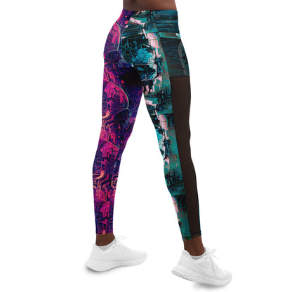 CyberSkullNetik Mesh Pocket Legging