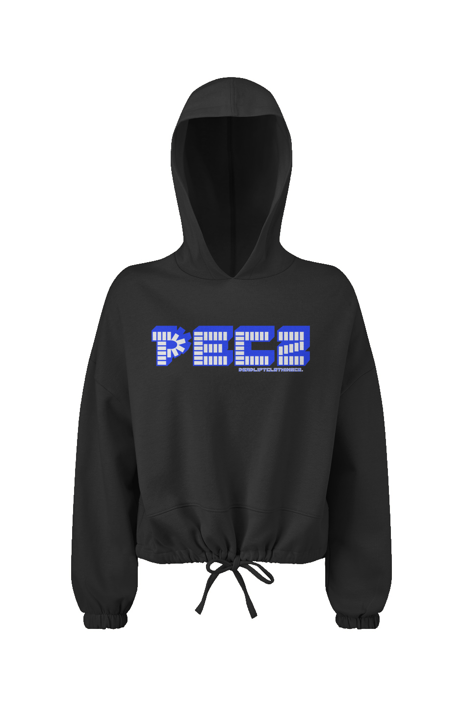 PEZ Cropped Oversize Hooded Sweatshirt
