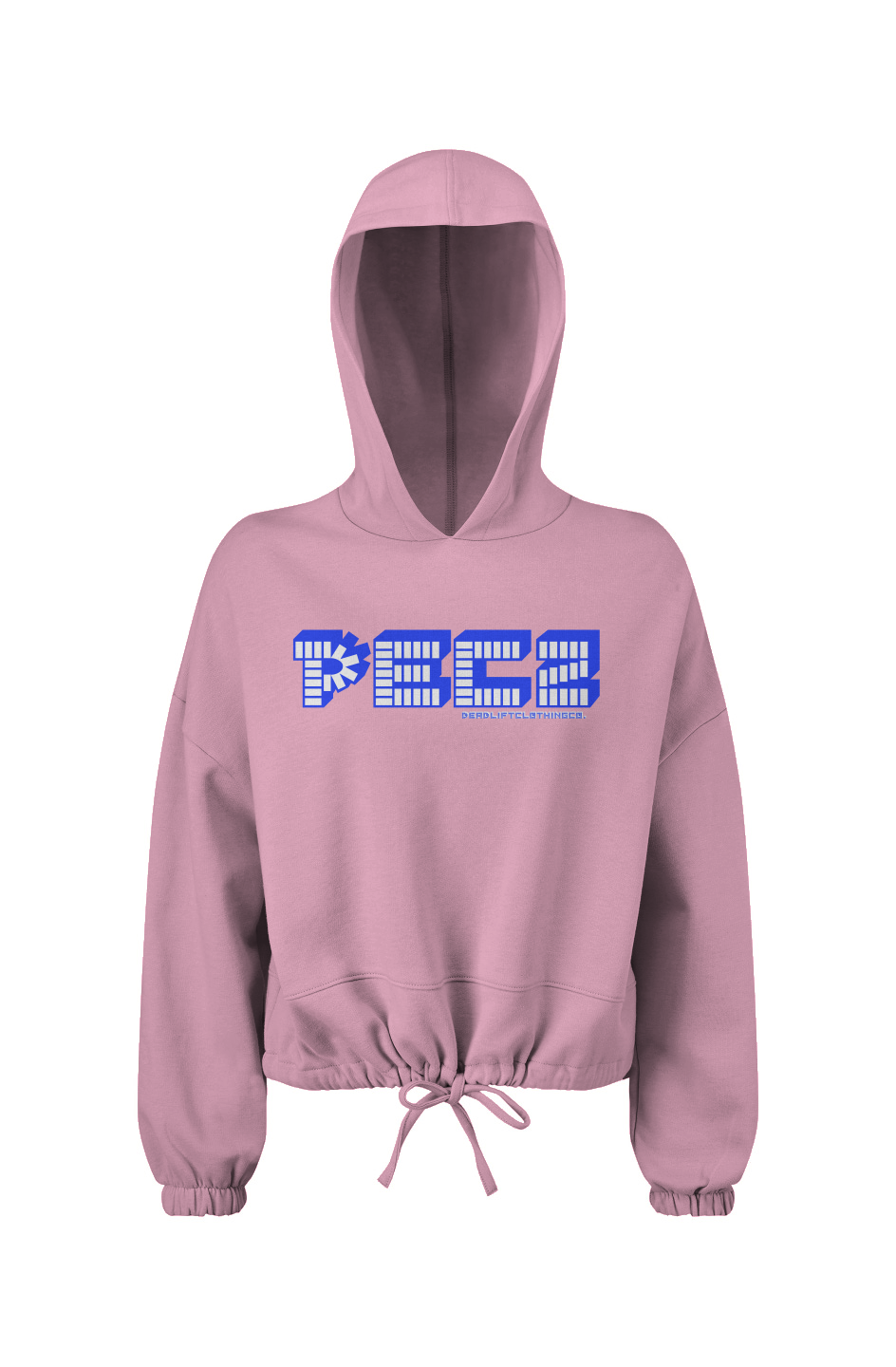 PEZ Cropped Oversize Hooded Sweatshirt