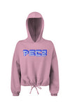 PEZ Cropped Oversize Hooded Sweatshirt