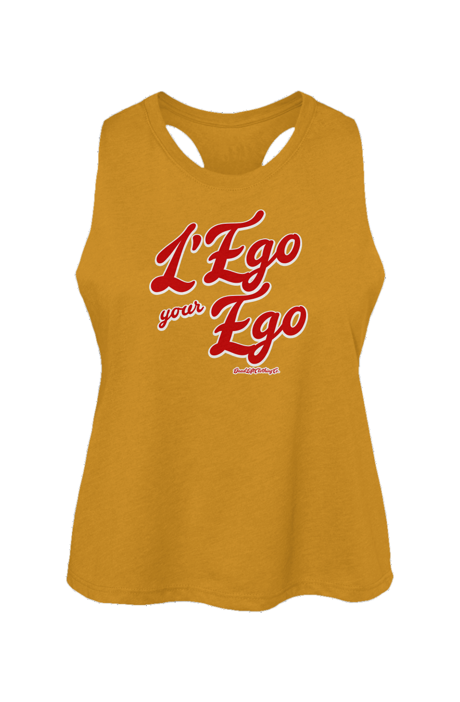 Lego Ego Racerback Cropped Tank
