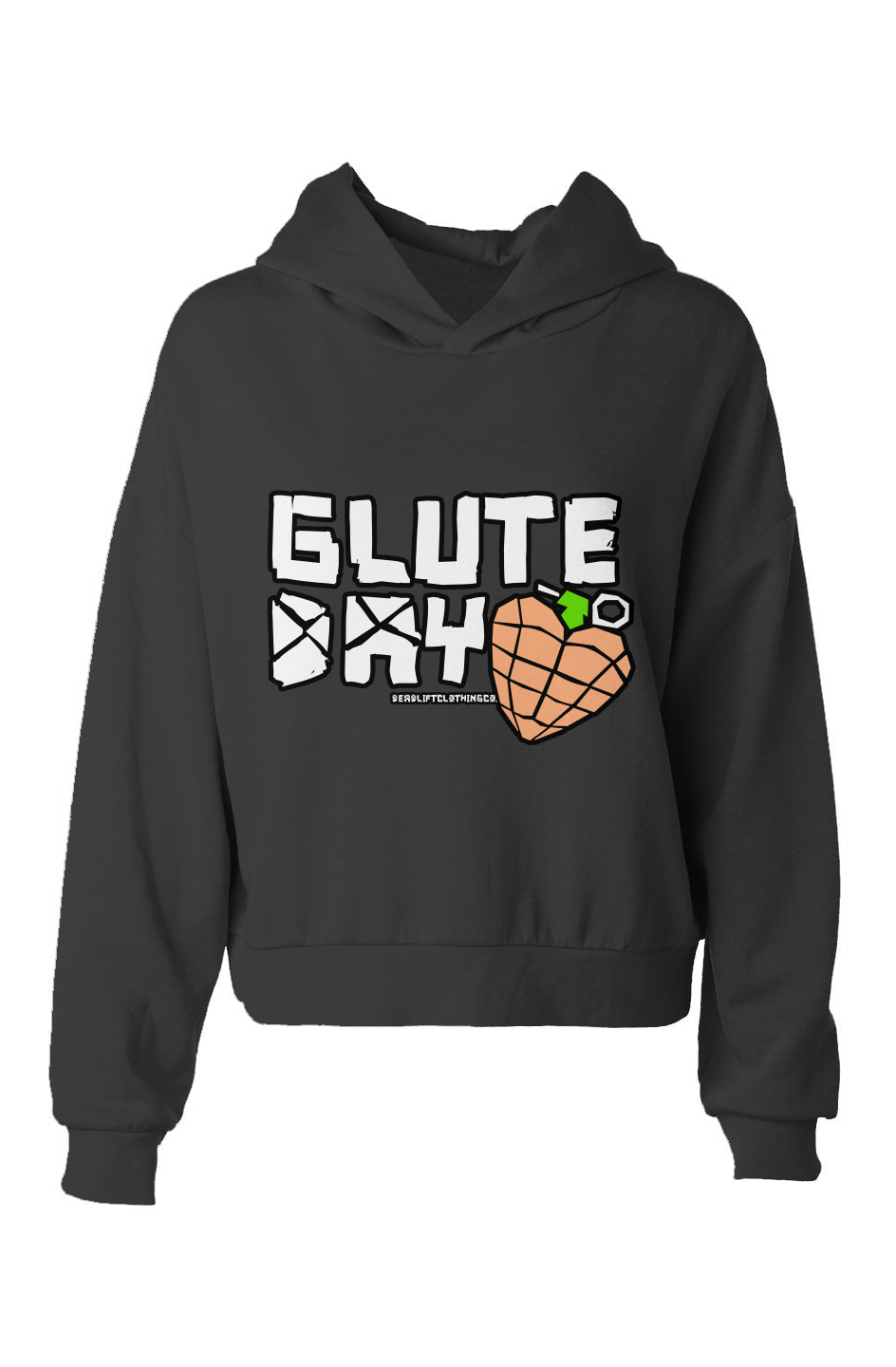 GreenDay Glutes hip height hoodie