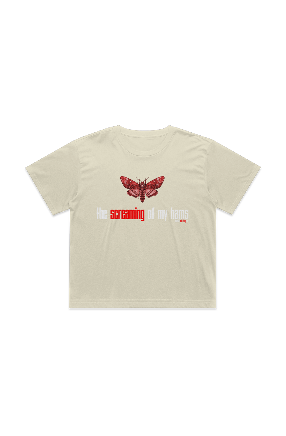 Silence Of The Lambs Alt Martina Crop Tee
