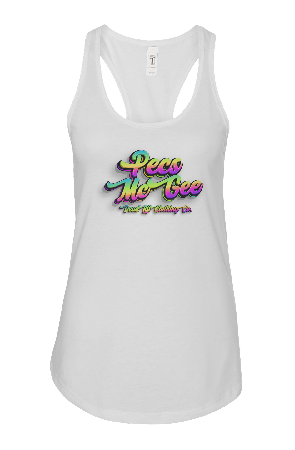 Pecs McGee Ideal Racerback Tank