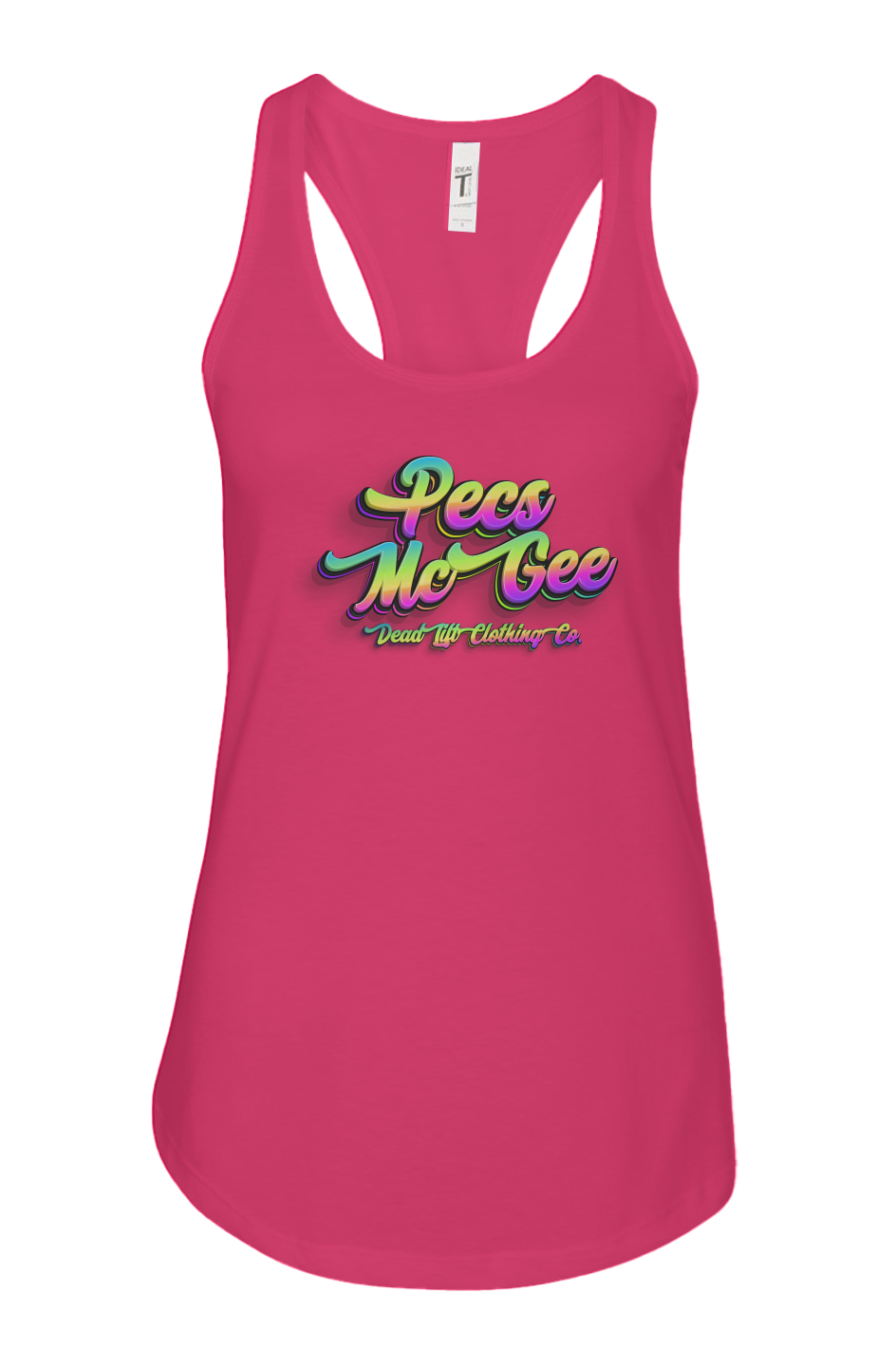 Pecs McGee Ideal Racerback Tank