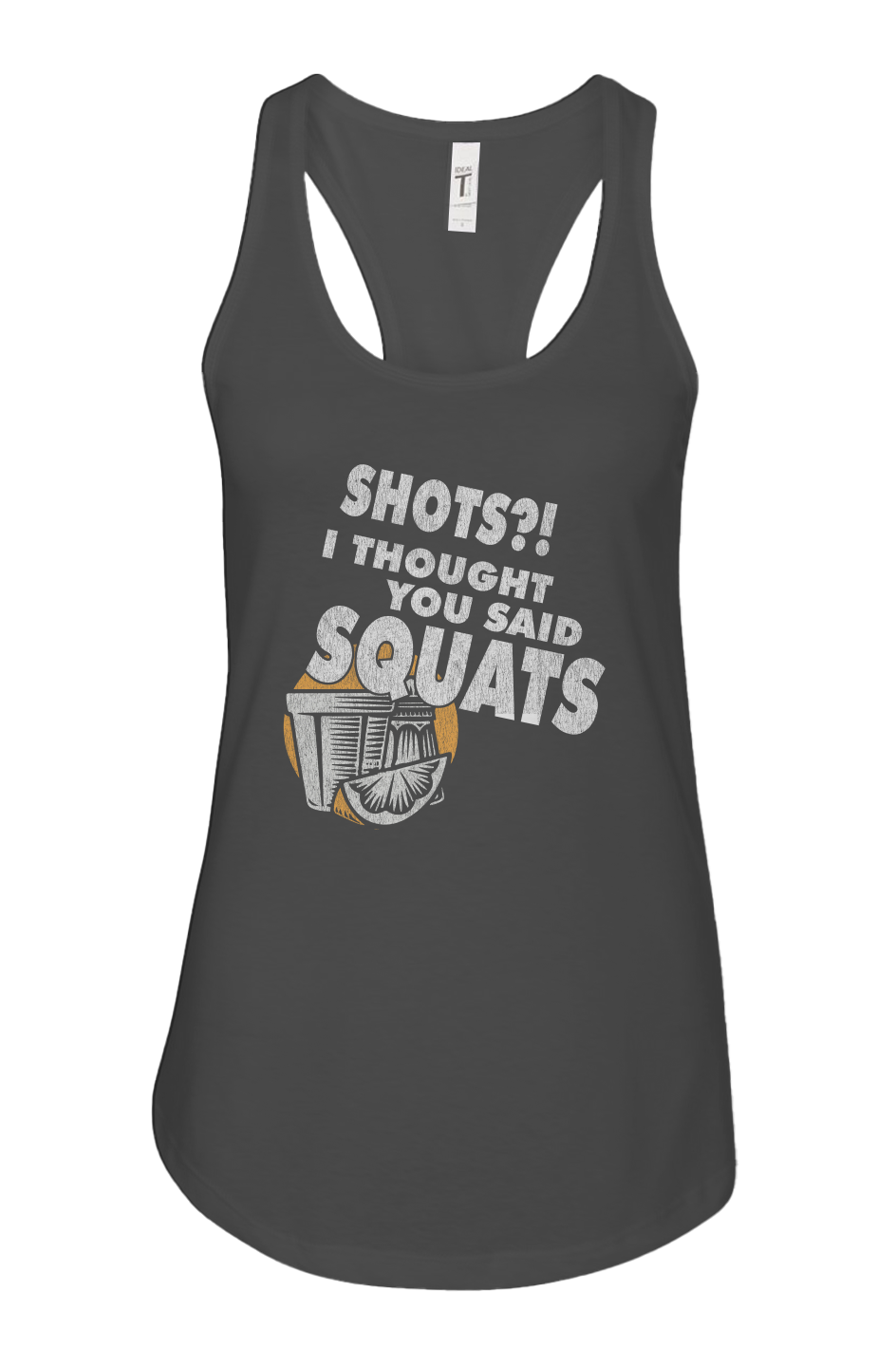 Shot Squat Racerback Tank