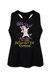 Bitch Please Racerback Cropped Tank